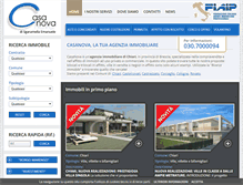 Tablet Screenshot of immobiliarecasanova.com